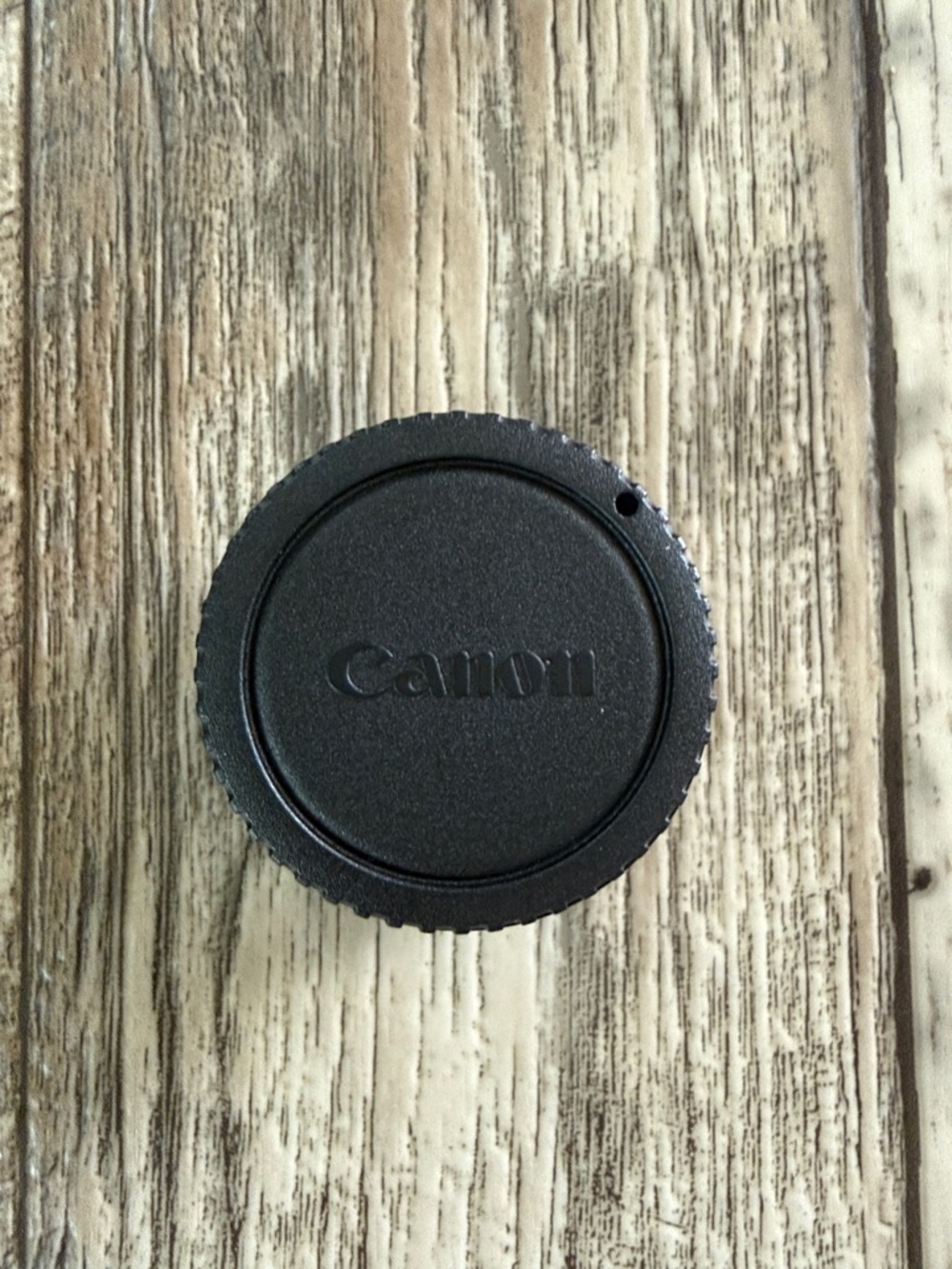 Canon camera and back lens cup